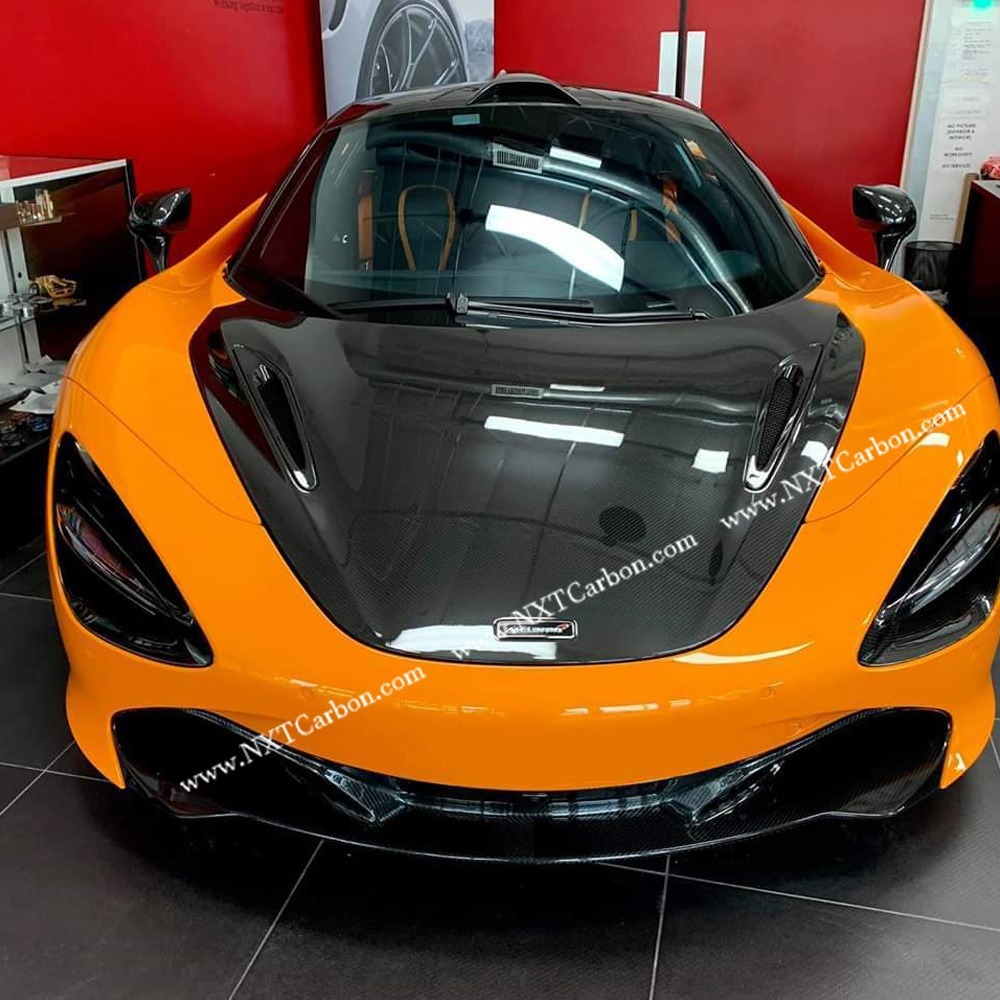Mclaren 720S OEM dry carbon Hood - NXTCarbon