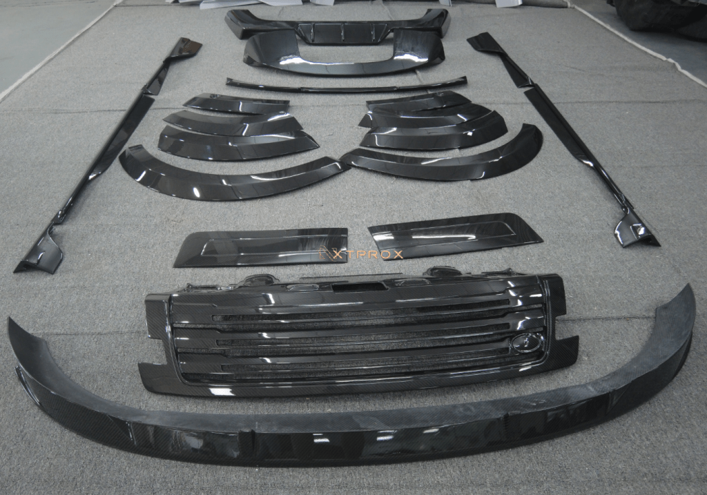 Dry Carbon Fiber Full Body Kit for 2023+ Range Rover - Aerodynamic ...