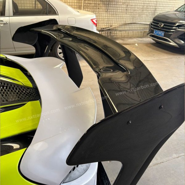 Dry Carbon Fiber GTR-Style Rear Wing Spoiler for McLaren 720S - High ...