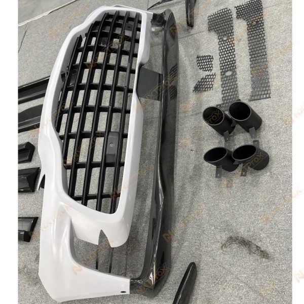 Aston Martin DBX 707 Dry Carbon Fiber Kit: Front Bumper | Rear Bumper ...