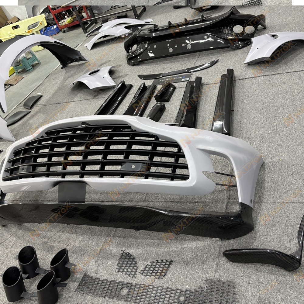 Aston Martin DBX 707 Dry Carbon Fiber Kit: Front Bumper | Rear Bumper ...