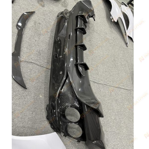 Aston Martin DBX 707 Dry Carbon Fiber Kit: Front Bumper | Rear Bumper ...