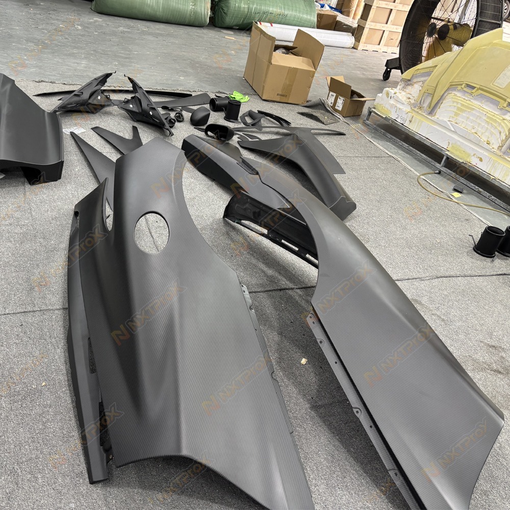 McLaren 720S Dry Carbon Exposed Rear Quarter Panel OEM Replacement ...